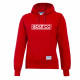 Hoodies and jackets Sparco lady hoodie FRAME LADY red | races-shop.com