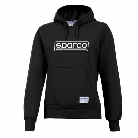 Hoodies and jackets Sparco lady hoodie FRAME LADY black | races-shop.com