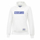 Hoodies and jackets Sparco lady hoodie ORIGINAL LADY white | races-shop.com