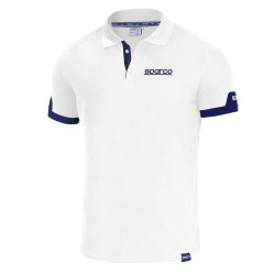 Polo Shirt Sparco CORPORATE white