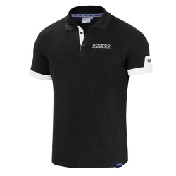 Polo Shirt Sparco CORPORATE black