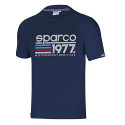 T-shirt Sparco 1977 blue