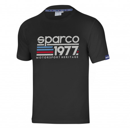 T-shirts T-shirt Sparco 1977 black | races-shop.com