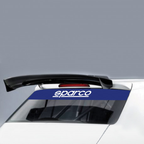 Windscreen stickers Rear sun visor SPARCO | races-shop.com