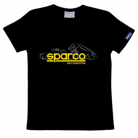T-shirts Next Generation 2022 SPARCO child`s t-shirt - Black | races-shop.com