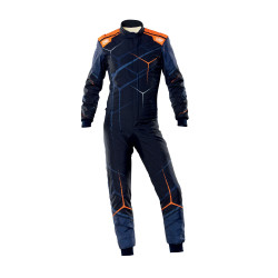 FIA race suit OMP ONE-ART MY2021 blue/orange