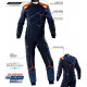 Suits FIA race suit OMP ONE-ART MY2021 blue/orange | races-shop.com