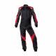 Suits FIA race suit OMP ONE EVO X black/red | races-shop.com