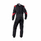 Suits FIA race suit OMP ONE EVO X black/red | races-shop.com