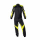 FIA racing suit OMP ONE EVO X, black/yellow
