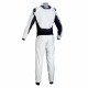 Suits FIA racing suit OMP ONE-S MY2020, grey | races-shop.com
