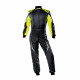 Suits FIA race suit OMP Tecnica EVO black/yellow | races-shop.com