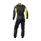 Suits FIA race suit OMP Tecnica EVO black/yellow | races-shop.com