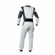 Suits FIA racing suit OMP Tecnica HYBRID, grey/black | races-shop.com