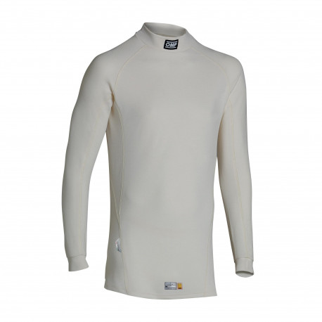 Underwear OMP First Top MY2022 with FIA, white | races-shop.com