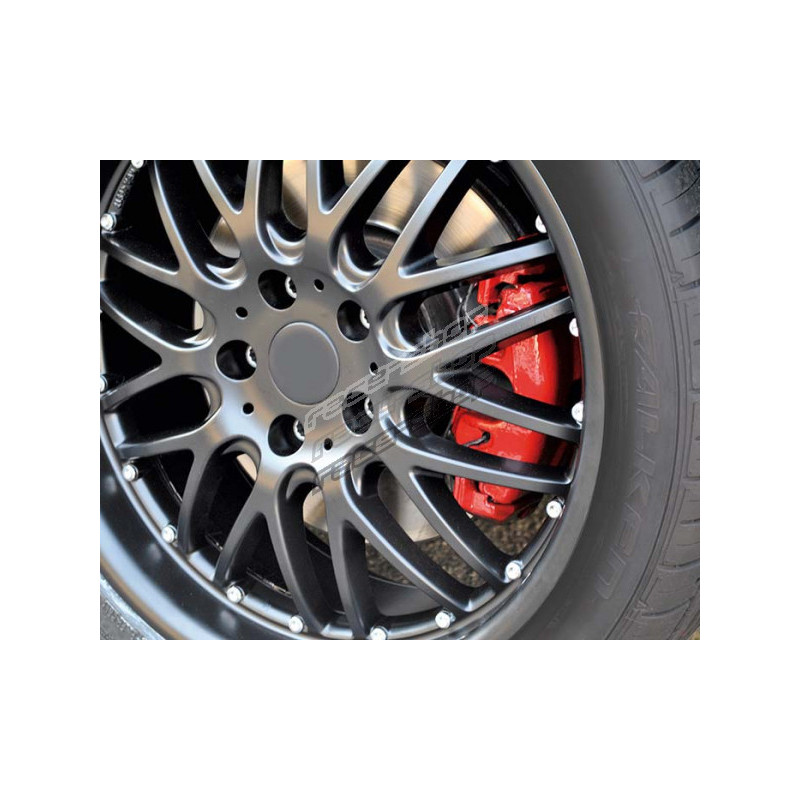 Foliatec brake caliper lacquer - set, racing rosso matt