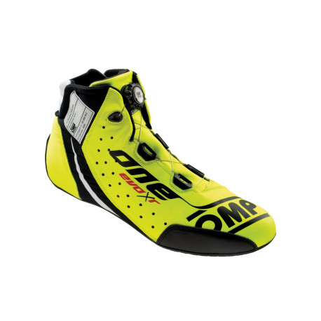 Shoes FIA race shoes OMP ONE EVO X R yellow/black | races-shop.com