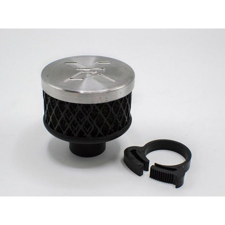 Universal air filters Pipercross rubber neck filter (silver) | races-shop.com