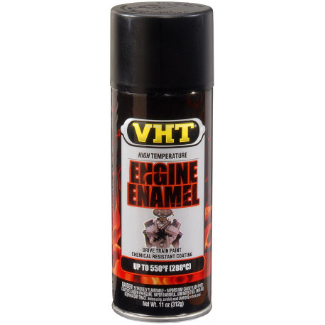 Engine spray paint VHT ENGINE ENAMEL - Flat Black | races-shop.com