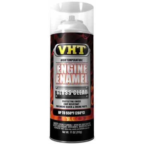 Engine spray paint VHT ENGINE ENAMEL - Gloss Clear | races-shop.com