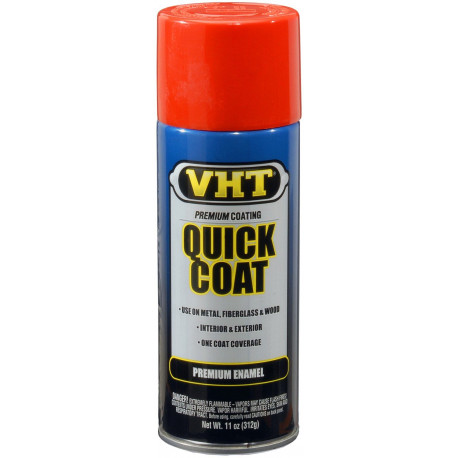Engine spray paint VHT QUICK COAT - Bright Orange | races-shop.com
