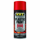 Engine spray paint VHT HIGH TEMPERATURE PLASTIC PAINT - Gloss Red | races-shop.com