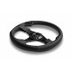 steering wheels 3 spoke steering wheel MOMO JET, 320mm, leather, 46mm offset, black/carbon | races-shop.com