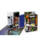 Spray paint and wraps SET FOLIATEC Spray Film - NEON BLUE + BASECOAT | races-shop.com