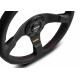 steering wheels 3 spokes steering wheel Black MOMO TUNER 320mm, leather | races-shop.com