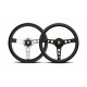 steering wheels 3 spokes steering wheel Black MOMO PROTOTIPO 350mm, leather | races-shop.com