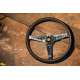 steering wheels 3 spokes steering wheel MOMO CALIFORNIA 360mm, leather | races-shop.com