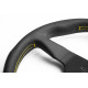 steering wheels 3 spokes steering wheel Yellow MOMO MONTECARLO 350mm, leather | races-shop.com