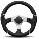 steering wheels 3 spokes steering wheel MOMO MILLENIUM 320mm, leather | races-shop.com