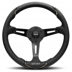 3 spokes steering wheel MOMO GOTHAM 350mm, leather