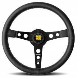 3 spoke steering wheel MOMO PROTOTIPO HERITAGE Black 350mm, leather