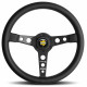 steering wheels 3 spoke steering wheel MOMO PROTOTIPO 6C Carbon, 350mm, leather, 30mm offset, black/carbon | races-shop.com