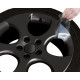 Spray paint and wraps UNDERCOVER, rim film, black glossy, 400ml | races-shop.com