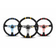 steering wheels 3 spoke steering wheel MOMO ULTRA, 350mm, alcantara, 70mm offset, black/red | races-shop.com