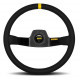 steering wheels 2 spoke steering wheel MOMO MOD.02 black 350mm, suede | races-shop.com