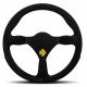 steering wheels 3 spoke steering wheel MOMO MOD.26 black 290mm, suede | races-shop.com