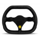 steering wheels 3 spoke steering wheel MOMO MOD.29 black 270mm, suede | races-shop.com