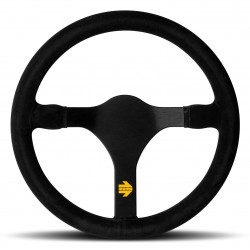 3 spoke steering wheel MOMO MOD.31 black 340mm, suede