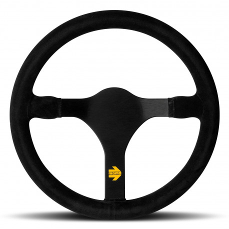 steering wheels 3 spoke steering wheel MOMO MOD.31 black 340mm, suede | races-shop.com