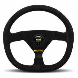 3 spoke steering wheel MOMO MOD.88 black 320mm, suede