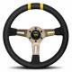 steering wheels 3 spokes steering wheel MOMO DRIFTING 330mm, suede | races-shop.com