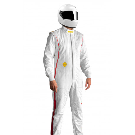 Suits FIA racing suit MOMO PRO-LITE, white | races-shop.com