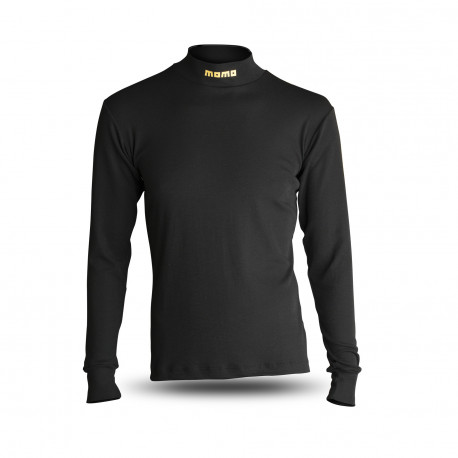 Underwear FIA fireproof long sleeve top MOMO COMFORT TECH, black | races-shop.com