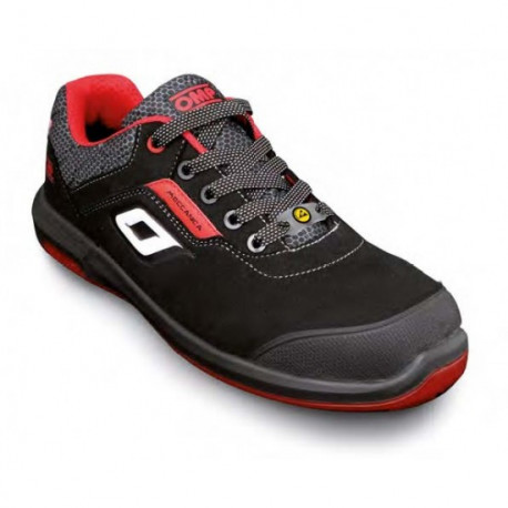 Shoes Working shoes OMP Meccanica PRO URBAN black/red | races-shop.com