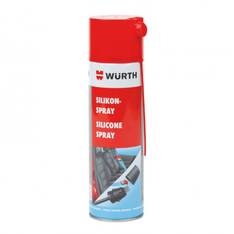Car chemistry WURTH Silicon spray - 500ml | races-shop.com