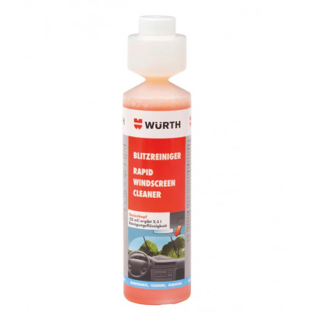 Accessories WURTH windscreen cleaner, flash cleaner TopDos, 250ml | races-shop.com